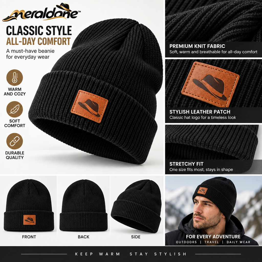 Meraldane™ Harbor Ribbed Cuff Beanie