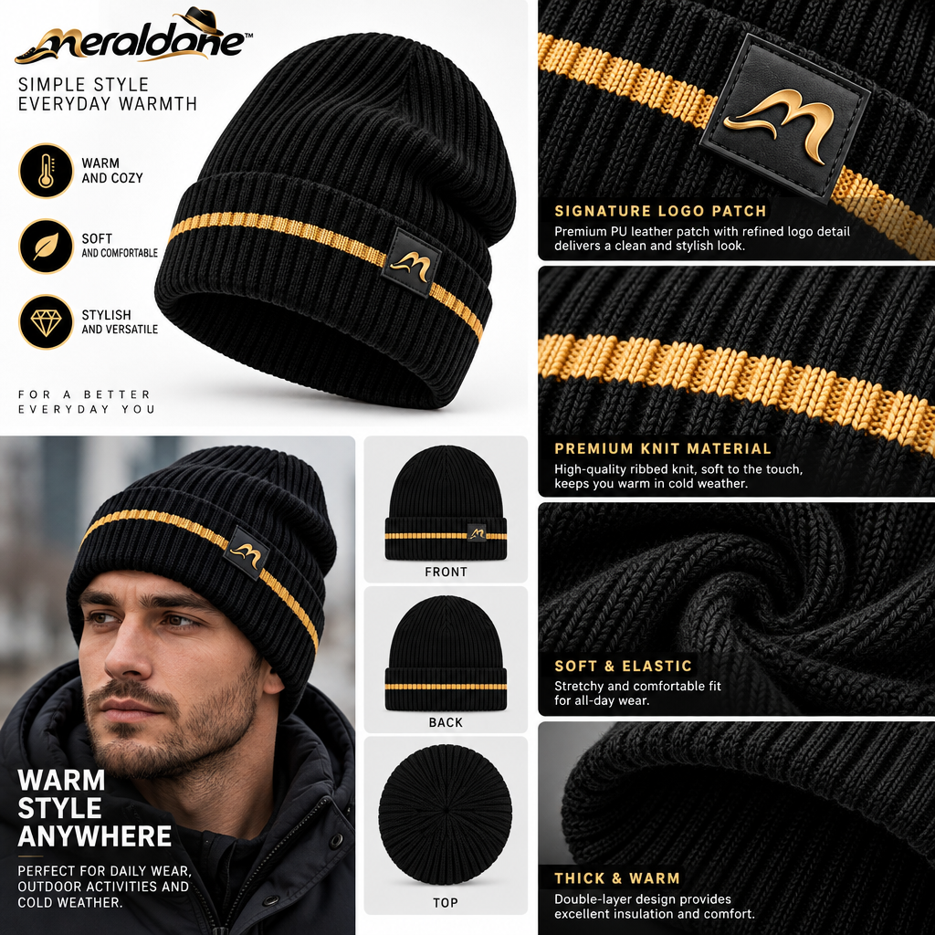 Meraldane™ Summit Textured Knit Beanie